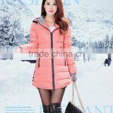 Women's Hooded Packable Ultra Light Weight Down Jacket thumbnail-2