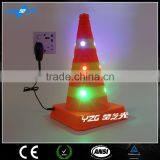Shrinkable White Traffic Cones Safety Choice at Dark Night thumbnail-5