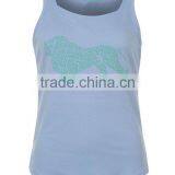 Animal Beading Design Sleeveless With Women Tank Top thumbnail-1