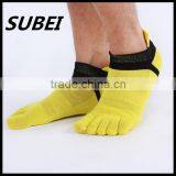 Men's Short Summer Cotton Sports Socks Toe Socks thumbnail-3
