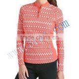 2014 Customizede Long Sleeve Rash Guard for Young Women