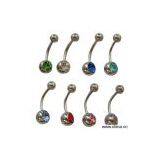 Sell Single and Double Jewelled Navel Rings thumbnail-1