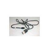 Black HTC Visible Light Micro USB Charging Data Cable With Good Quality