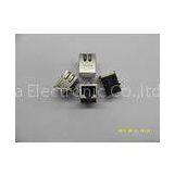 RJ45 with Transformer, 10/100base 1x1 Tab Down Transformer RJ45 Shielded without LED