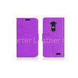 Purple Custom LG G Phone Covers , Plain Universal Phone Cases