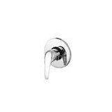 Round One Lever Eco-friendly Concealed Faucet Chrome Plated Water Taps thumbnail-1