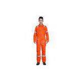 FR Clothing Cotton Flame Retardant Coveralls , Heat Insulation Fire Resistant Suits thumbnail-1