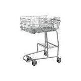 Low Carbon Steel Wire Basket Disabled Shopping Trolley For Old / Disability Persons