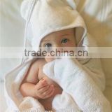 100% organic cotton Baby Hooded Towel