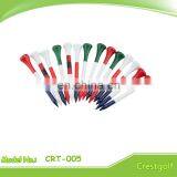 Mixed Color Wooden Tee Colorful Golf Tee thumbnail-2