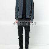 100% Polyester Grey Cotton Washed Zip Hoodie From Wensfashion Custom Fitness Hoodies thumbnail-3