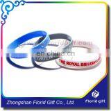 Souvenir Gifts Color Infilled Branding Silicone id Bracelet thumbnail-3