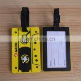 Radio Shape Name Address Suitcase Baggage Tag
