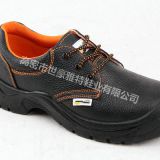 genuine leather safety boots safety shoes with steel toe steel plate for workers