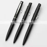 Frosted Black Color Barrel Elegant Metal Ballpoint Ball Pen thumbnail-1