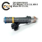 0280158103 FUEL INJECTOR VALVE FOR 06-12 Mazda MX-5 Miata 3L3 5 6 2.0L 2.3L thumbnail-3
