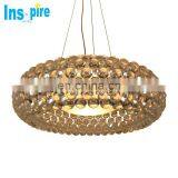 Contemporary Living Room Classic Design Decorative Ceiling Circle Acrylic Ball Led Light Chandelier thumbnail-3
