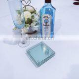 Personalized Square Rectangle Transparent Sublimation Coaster Glass Fashion Custom Mug Coaster thumbnail-2