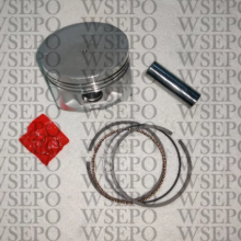 Piston Kit with Rings Pin Circlip Kit Fits for Yamah Mz360 185f Gas Engine Ef6600 Generator