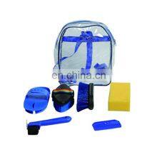 Pink Horse Brush Set Pet Grooming Brush With Curry Comb thumbnail-4