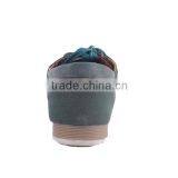 Navy Blue Women Fancy no Brand Sneakers Lace up Saw-toothed Sole Shoes thumbnail-5