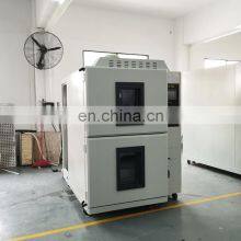 Automatic Battery Pack 2 Zone Type Air to Air Cold Hot Climatic Thermal Shock Test Chamber thumbnail-2