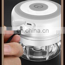 Portable USB Food Meat Vegetable Wireless Mini Electric Garlic Chopper thumbnail-2