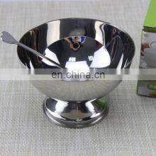 Stainless Steel Goblet Ice Cream Metal Tumbler Cup Salad Bowl Dessert Cups thumbnail-4