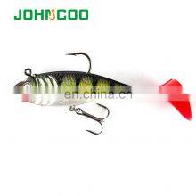 JOHNCOO 90mm 20g Pesca Soft Bait Fishing Lure Soft Lead Fish Lures thumbnail-3