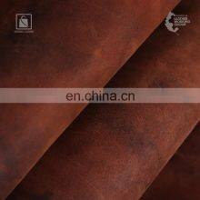1.5mm Thickness Matte Surface Luxury Vegetable Tanned Corrected Grain Genuine Buffalo Leather thumbnail-3