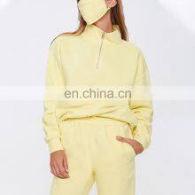 New Design Blank Half Cut Full Zipper Mans Zip up Hoodies Wholesale Street Style Hoodie thumbnail-3