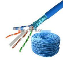 300/305/500M Indoor Long Network Cable 23/24/26AWG FTP Cat6a Cat6 Cable Roll Cat 6 Indoor Cable