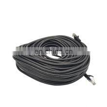 In Stock High Quality Black 30M PVC Patch Cord CAT5 Patch Cable for Sale