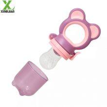 Wholesale BPA Free Silicone Feeding Infant Nipple Baby Fruit Feeder Pacifier thumbnail-3