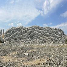 Landscape Stone Manufacturer, Landscape Stone Carving Decoration, Park Square School Motto Door Stone Taishan Stone