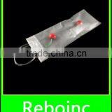 Plastic Gift Shopping for Toys Green Pvc Tote Bag With Handle