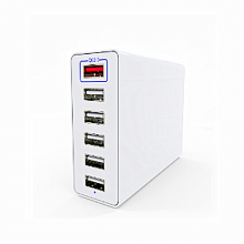 Модерный QC2.0 USB-зарядное устройство для быстрой зарядки на рабочем столе для всех телефонов