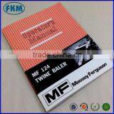 Custom Made Twine Baler Operators Owners Manual Made in China