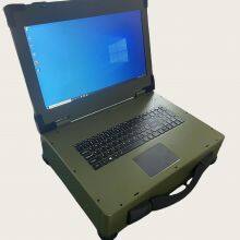 Rugged Laptop 17.3 Inch Portable Reinforced Computer 2U Height Chassis Low Power Consumption Excellent Heat Dissipation Intel Xeon CPU thumbnail-1