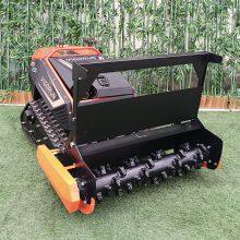 Tracked Gasoline Electric Hybrid Powered for Hills 1000mm Cutting Width Remote Control Forest Mulcher MTSK1000 thumbnail-1
