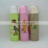 2016 Newly Multicolor Fashional Irregular Double Wall Stainless Steel With Carabiner Vacuum Flask thumbnail-1