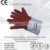 RS SAFETY New premium leather safety glove and thermal Welding glove