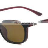 Tr90 Plastic Optical Frame With Polarized Clip on Sunglasses thumbnail-3