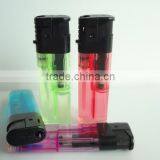 Cheap Price Transparent Disposable Lighter Black Head Electronic Cigarette Lighter thumbnail-2