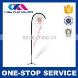 Hot Sale Quality Assured Special Design 5 Meter Teardrop Beach Flag thumbnail-1