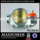 throttle body 90MM CNC machined T6 aluminum Racing universal ford Throttle Body