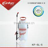 5L Garden Pressure Sprayer, Manual Air Prssure Sprayer, Hand Pump Plastic Sprayer ,lady Sprayer (KF-5L-5)