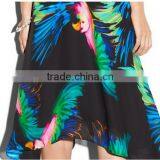 Ocean Dress Spandex Bodycon Dance Wear Stretch Crepe Dress thumbnail-2