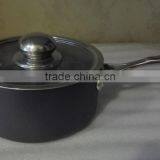 Forged/Hard Anodized Type Aluminum Nonstick Casserole Stock Pot Saucepan Milk Pot Kitchenwares thumbnail-2