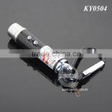 Aluminum Carabiner Personality UV Money Detector Electric Light Mini Flashlight Lamp LED Torch With Keyring thumbnail-4